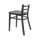 Houten Restaurantstoel EPIC zwart
