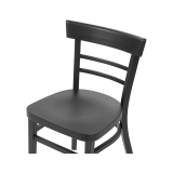 Houten Restaurantstoel EPIC zwart