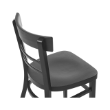 Houten Restaurantstoel EPIC zwart