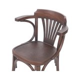 Houten Restaurantstoel LEGEND ARM walnoot