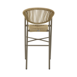 Technorattan stoel CESARE BAR beige