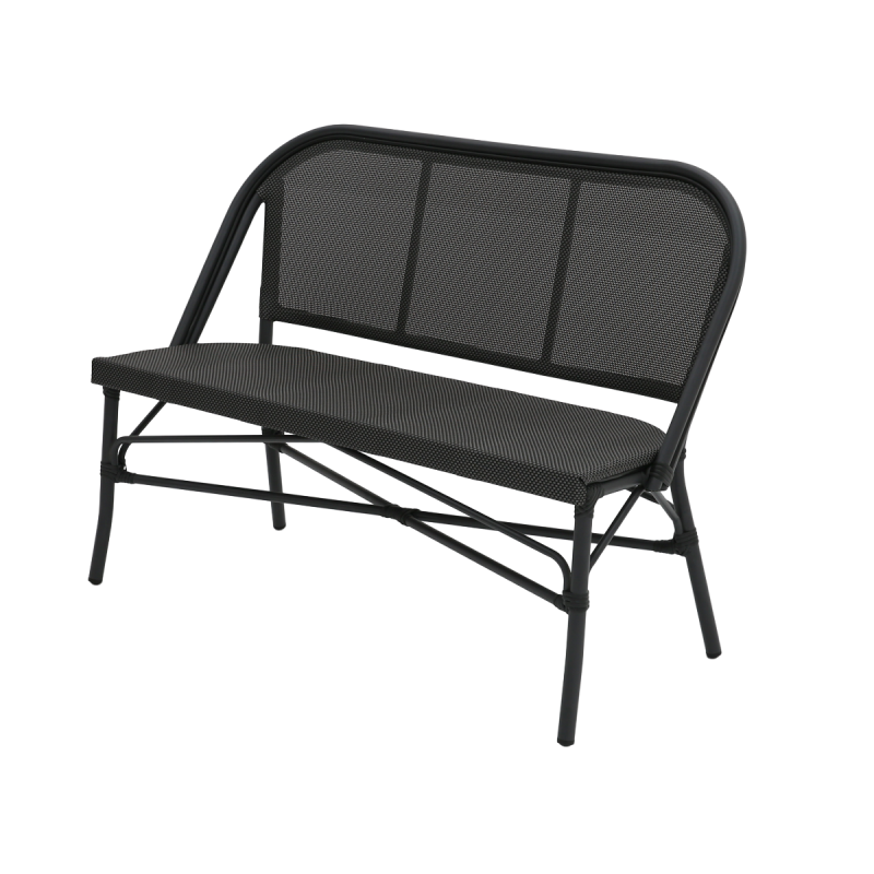 Technorattan bank MATTEO BENCH grafiet