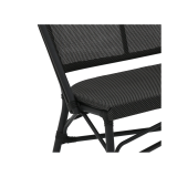 Technorattan bank MATTEO BENCH grafiet