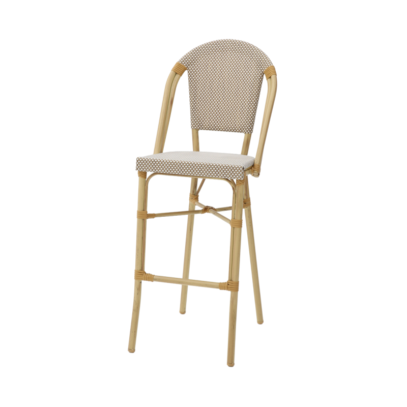 Technorattan stoel MATTEO BAR beige