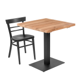 Houten Restaurantstoel EPIC zwart