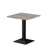 Cafétafel GIZA 68x68 eiken cortona met rand Light Wood