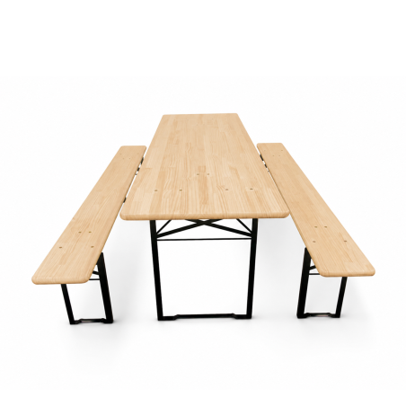 Bierset WOODY SOLID 220x70 grenenhout