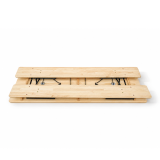 Bierset WOODY SOLID 220x70 grenenhout