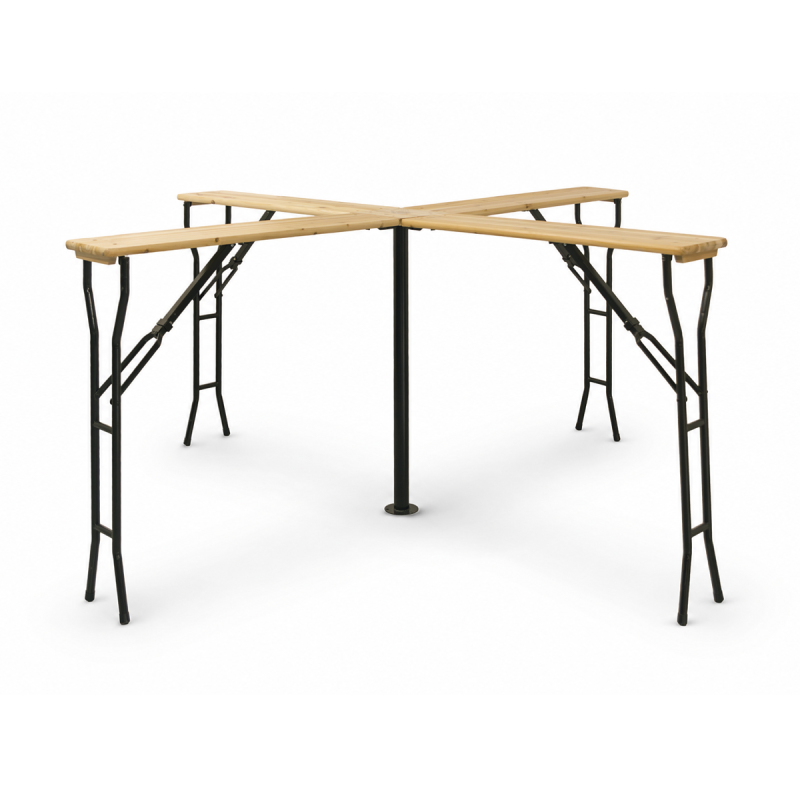 Tuintafel voor biergarten WOODY CROSS 241x241 sparrenhout