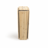 Tuintafel voor biergarten WOODY CROSS 241x241 sparrenhout