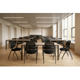 Trainingsstoel LINEA zwart