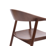 Houten Restaurantstoel HORIZON walnoot