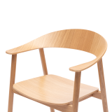 Houten Restaurantstoel HORIZON naturel