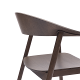 Houten Restaurantstoel HORIZON smoky