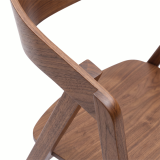 Houten Restaurantstoel FUTURA walnoot