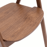 Houten Restaurantstoel FUTURA walnoot