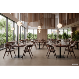 Houten Restaurantstoel FUTURA smoky