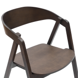 Houten Restaurantstoel FUTURA smoky