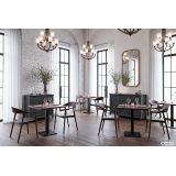 Houten Restaurantstoel HORIZON smoky
