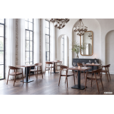 Houten Restaurantstoel HORIZON walnoot