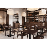 Houten Restaurantstoel ARDEN smoky