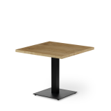 Cafétafel ALFA CAFE met gelamineerd blad