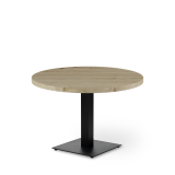 Cafétafel ALFA CAFE met gelamineerd blad