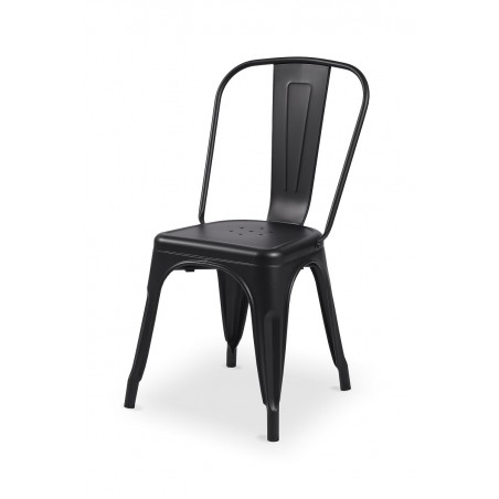 Biertuinstoelen PARIS OUTDOOR zwart mat