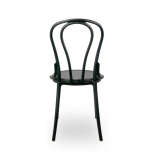 De caféstoel MONET zwart