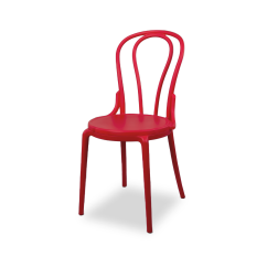De caféstoel MONET rood